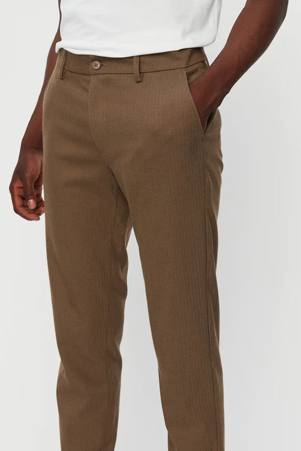 ΠΑΝΤΕΛΟΝΙ ΨΑΡΟΚΟΚΚΑΛΟ LES DEUX - 507844-Lead Gray/Coffee Brown